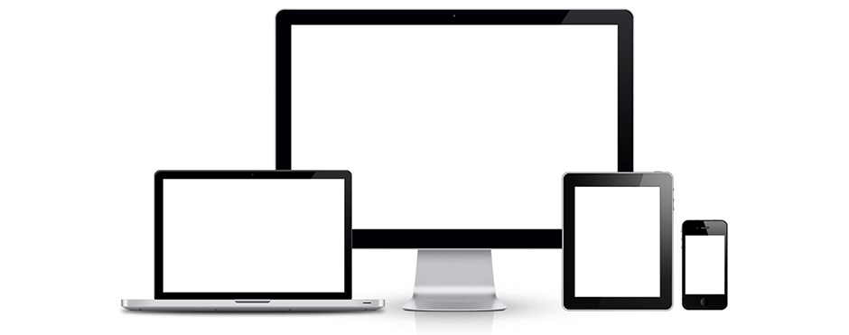 Creative Responsive Themes for desktops, laptops, tablets, and mobile phones